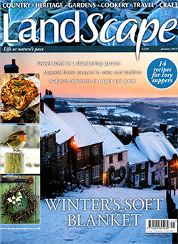 Hugh Dunford Wood Handmade Wallpapers featured in Landscape Magazine